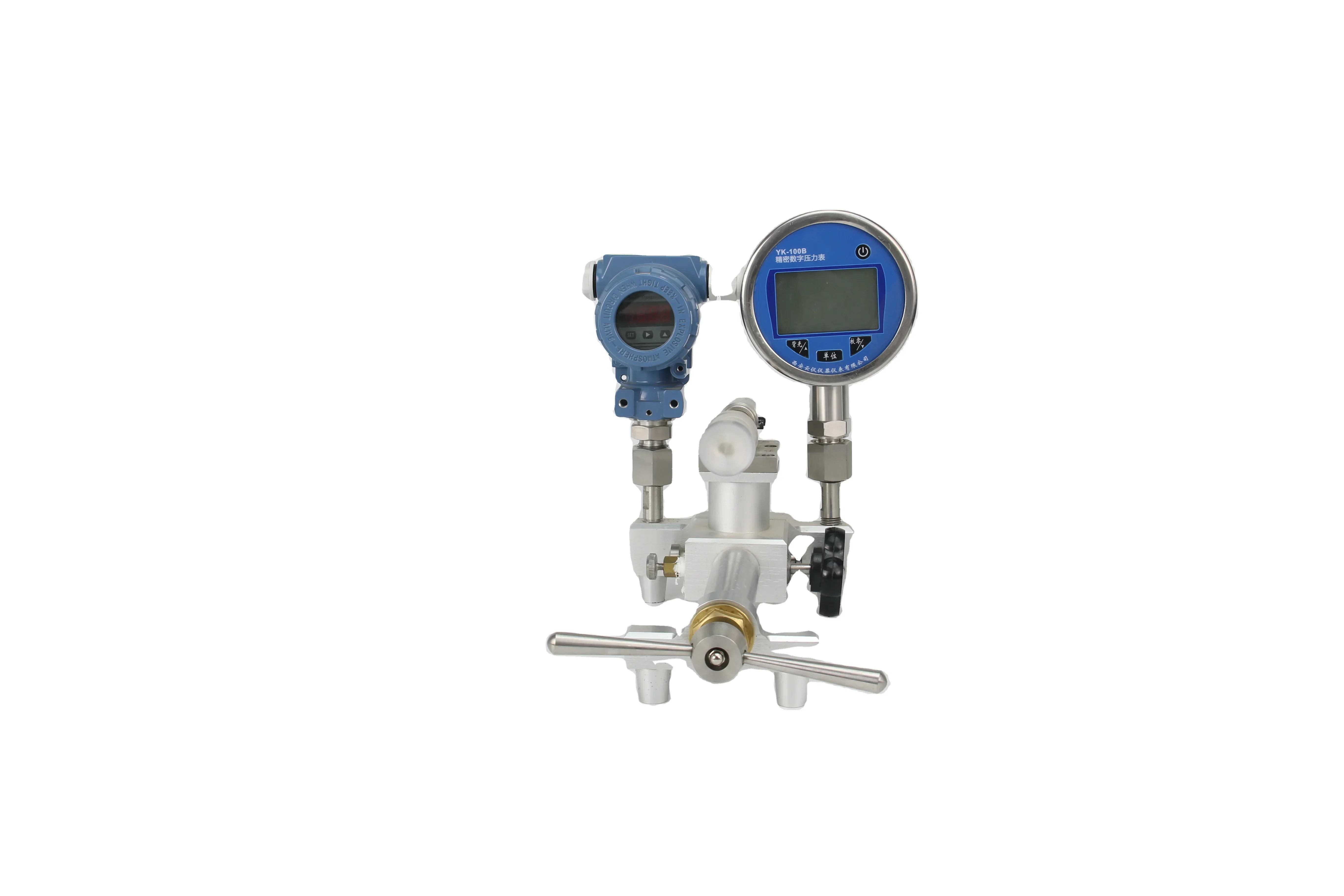 Pressure gauge calibrator Hydraulic pressure source of positive and negative pressure gauge calibrator