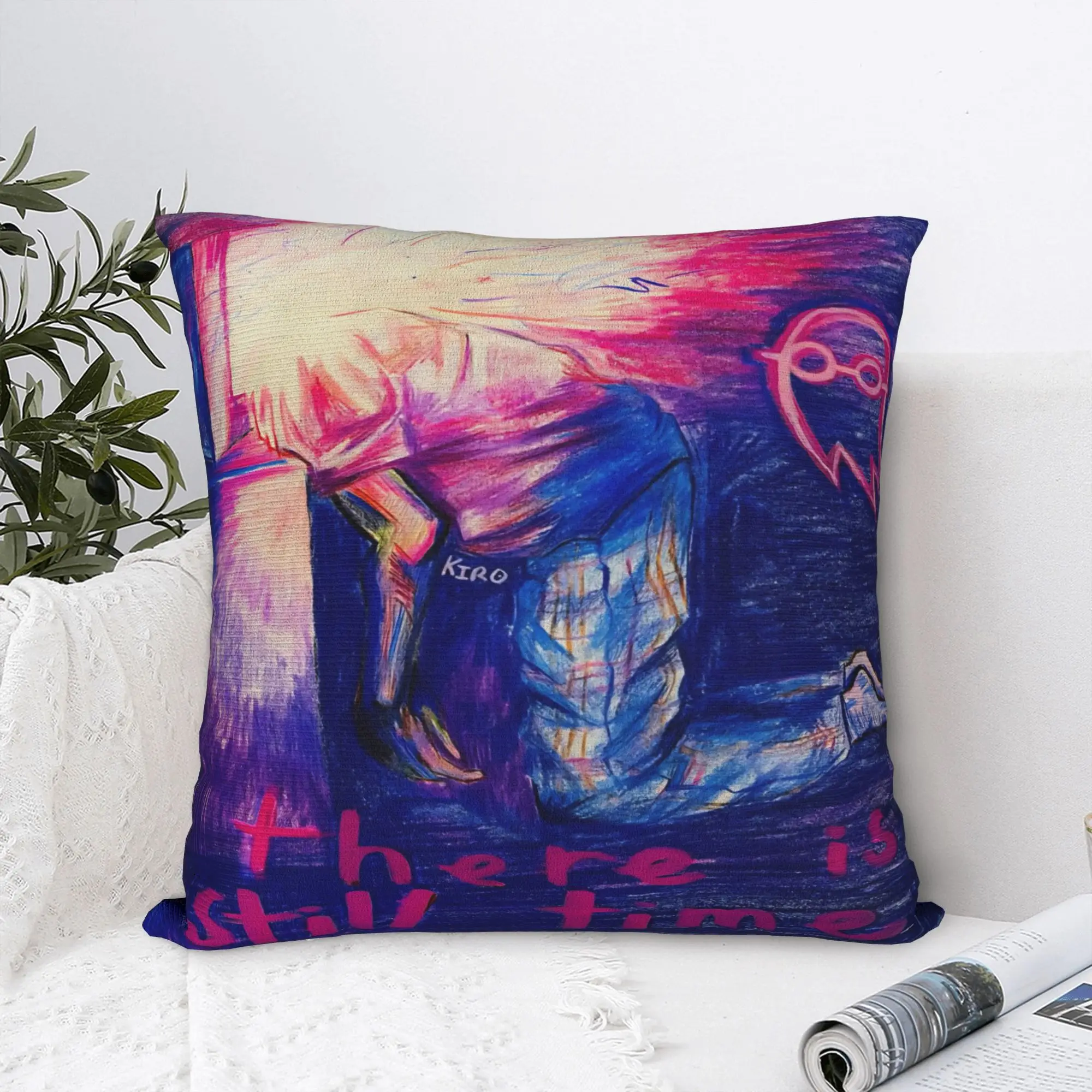 I Saw The TV Glow  Printed Pillowcases Cushion Cover  Pillow Covers Soft and Sweet Chair Decor Zipper Multiple Sizes