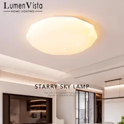 Nordic LED Ceiling Light Diamond Starry sky Ceiling lamp 36W24W18W  Modern and Simple living Room dining room Bedroom Lighting