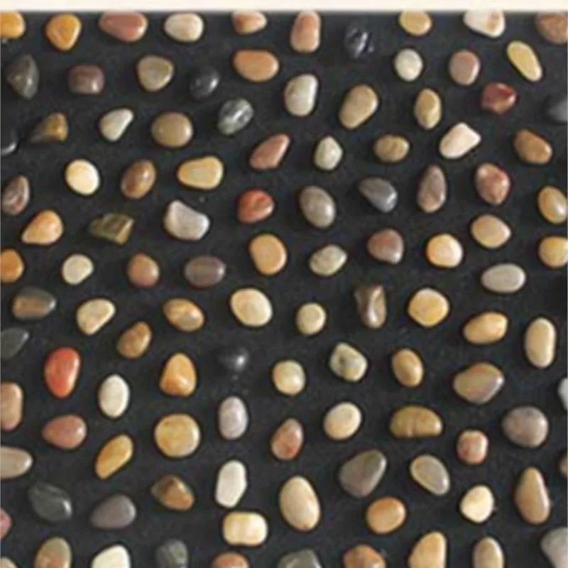 وسادة تدليك القدم من الحصى للمشي في المنزل، بطانية باديكير باي مايسي، طريق الحصى الحجري يشير إلى مدلك المشبك للرجال والنساء #5