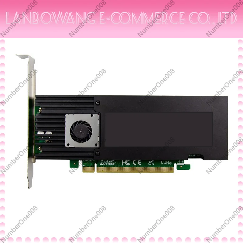 For SUNWEIT ST530 PCIe 3.0 x16 ASM2824 Quad M.2 NVMe SSD Storage Expansion Card