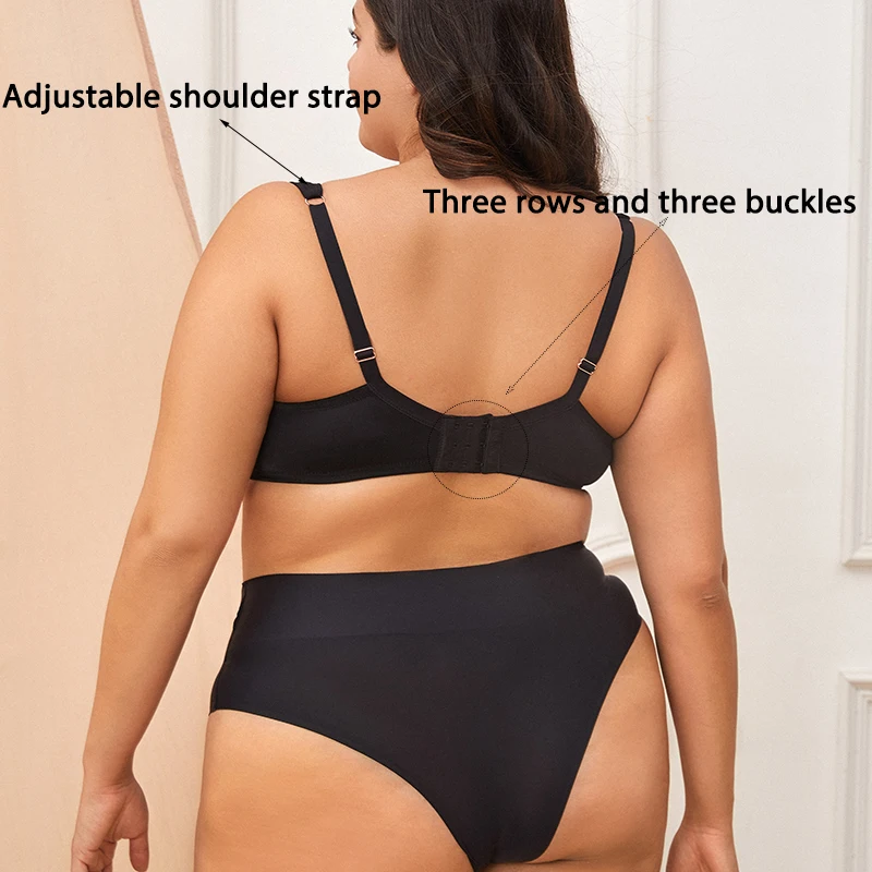 Sexy Women Bra Back Smooth Out Shaper Bra Plus Size Wide Band Bras Shapewear Back Fat Smooth Underwear Top Breast Shapers D Cup