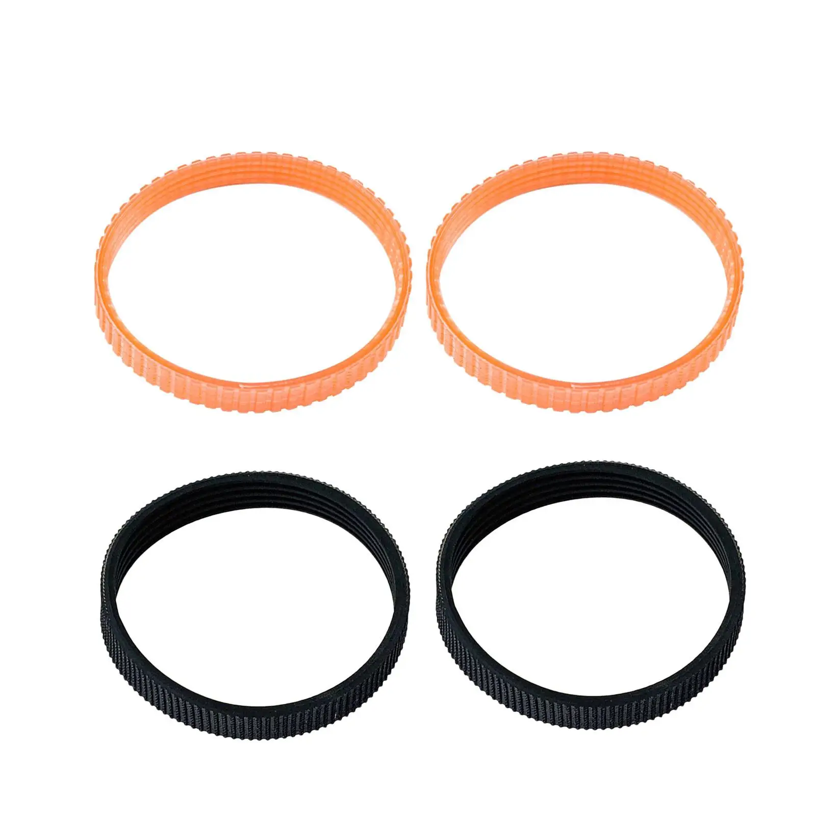 2 Pieces Planer Drive Belt Accessories Parts Low Noise Carpentry Tool