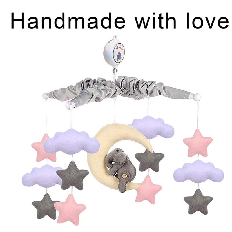 Baby Mobiel Voor Wieg Wieg Mobiel Voor Jongens Meisjes 12 Slaapliedjes Digitale Muzikale Doos Kinderkamer Decor Speelgoed