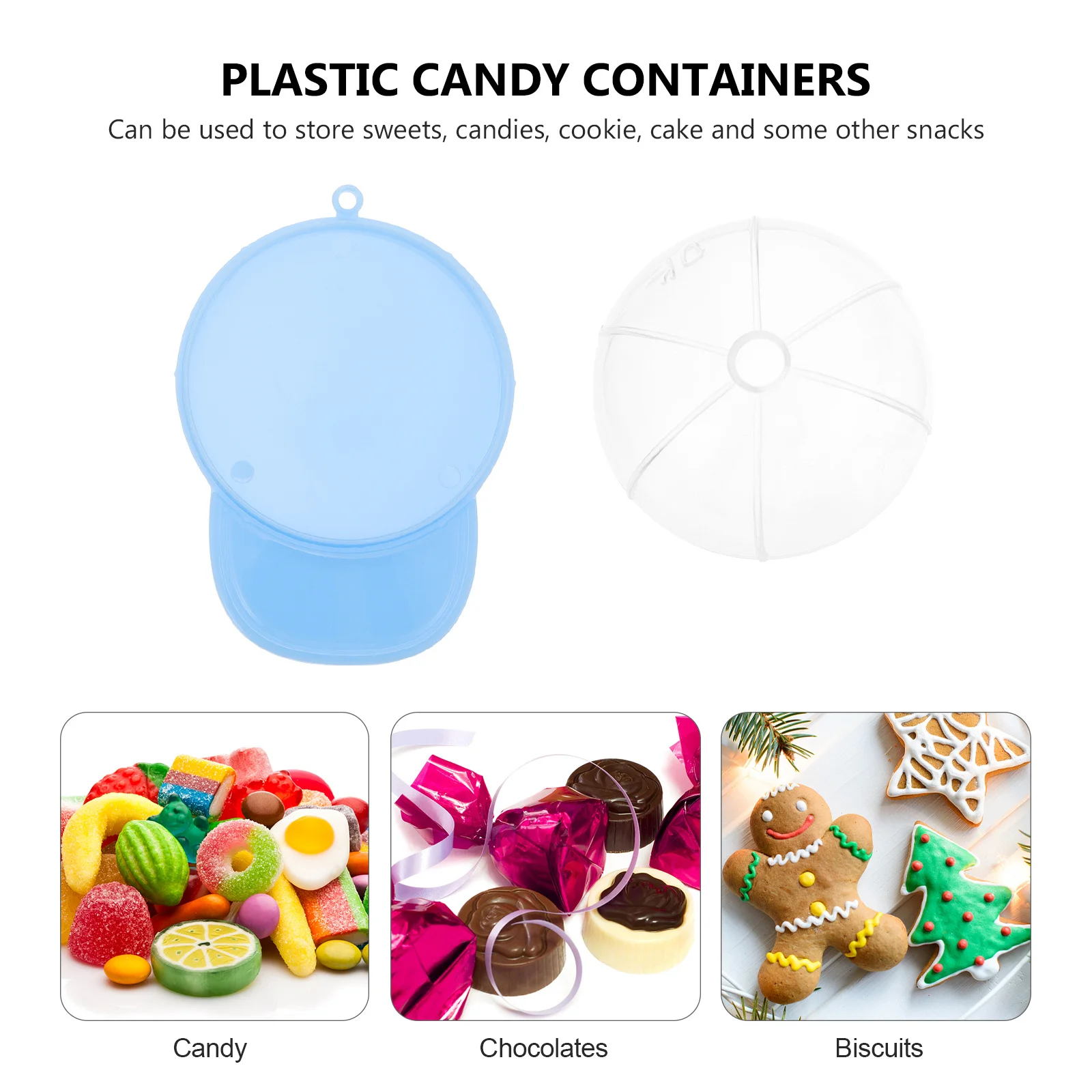 

12Pcs Candy Box Hat Shape Storage Organizer Plastic Box Clear Candy Storage Container Wedding Favors Trinket Organizer