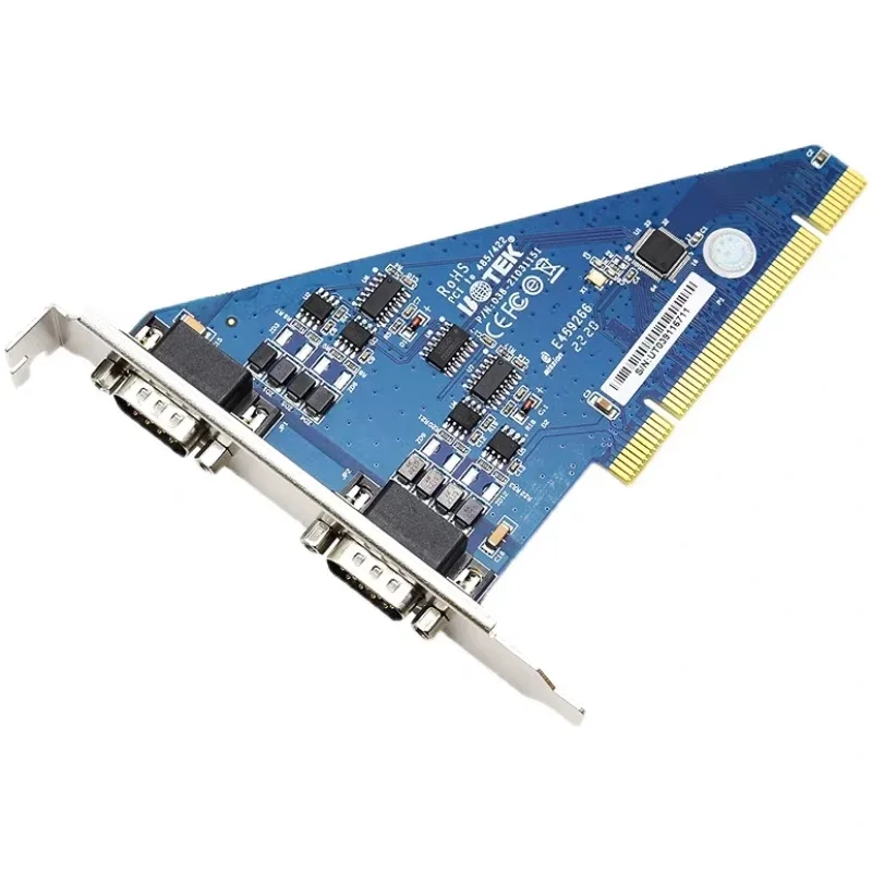 

Yutai PCI на 2 порта 485/422 последовательная карта компьютера 9-контактная последовательная плата последовательного расширения