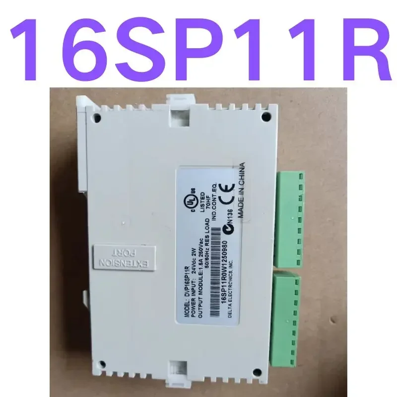Second-hand test OK    DVP16SP11R Delta module, physical image