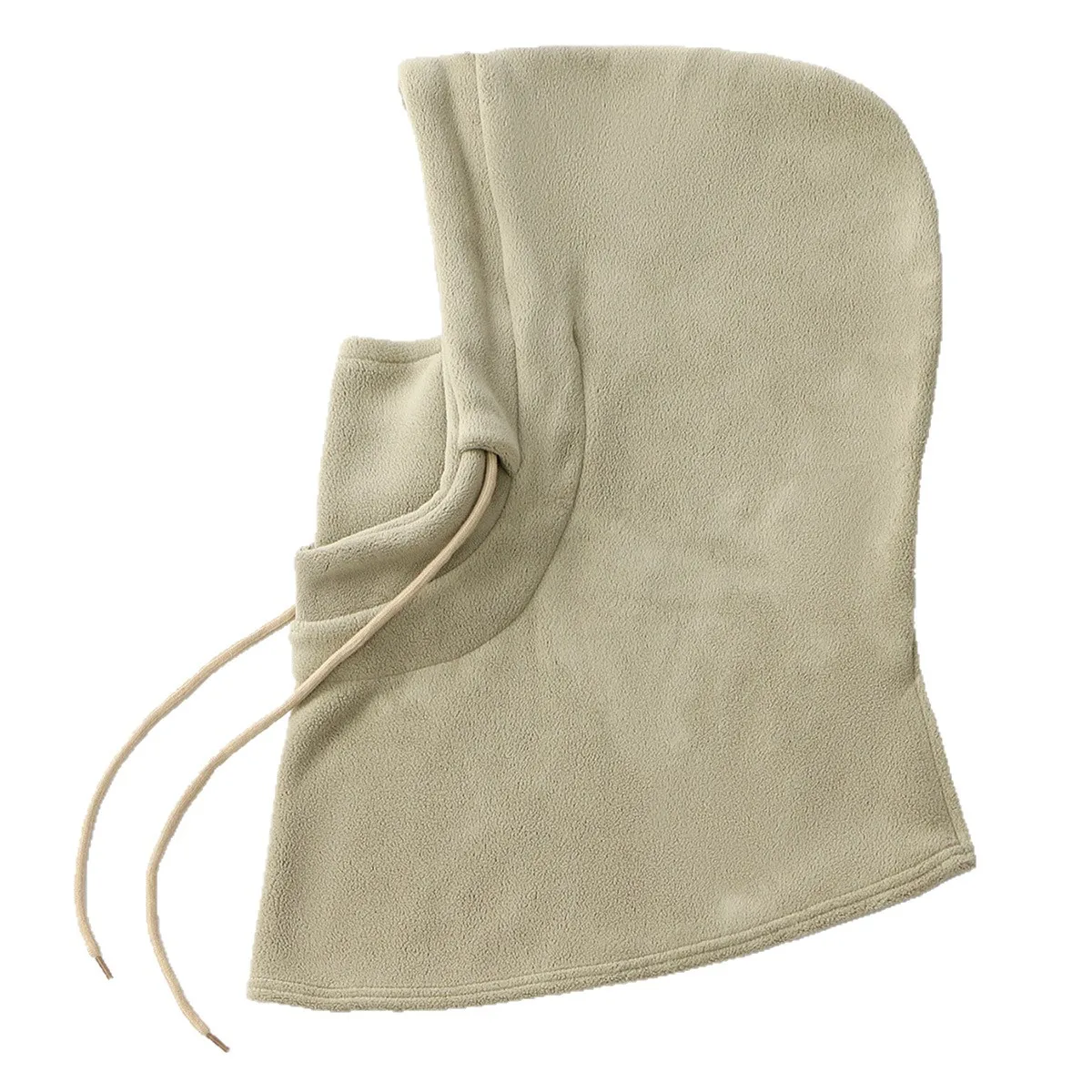 Nouveau produit, corde de traction, casquette de pull, protecteur d'oreille à capuche en peluche coupe-vent intégré, produit unique, identique pour hommes et femmes