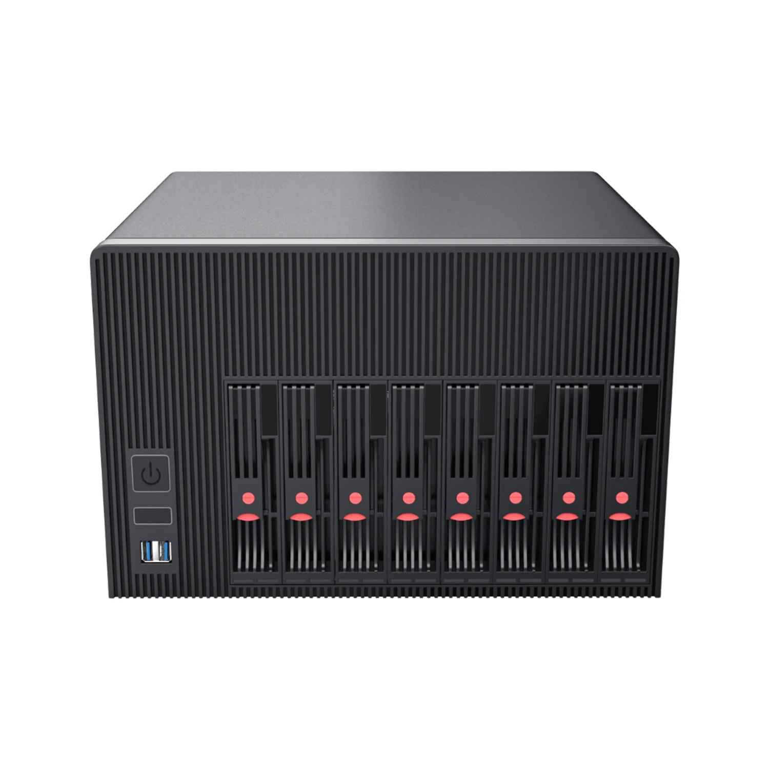 IKuaiOS C612 NAS 8-bay Xeon E5 2650V4 24 Threads FreeNAS TrueNAS SATA 2.5 3.5-inch SSD HDD Suitable for Home Business