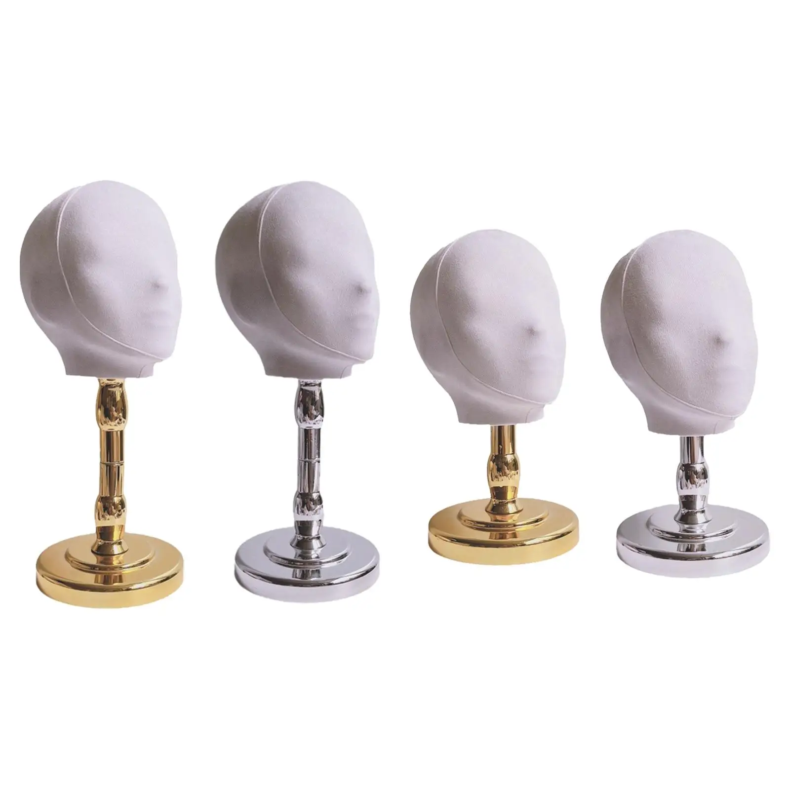 Mannequin Head Model Hat Display Stand Stable Caps Rack Elegant Support Multifunctional Hat Holder Display Wig Display Holder