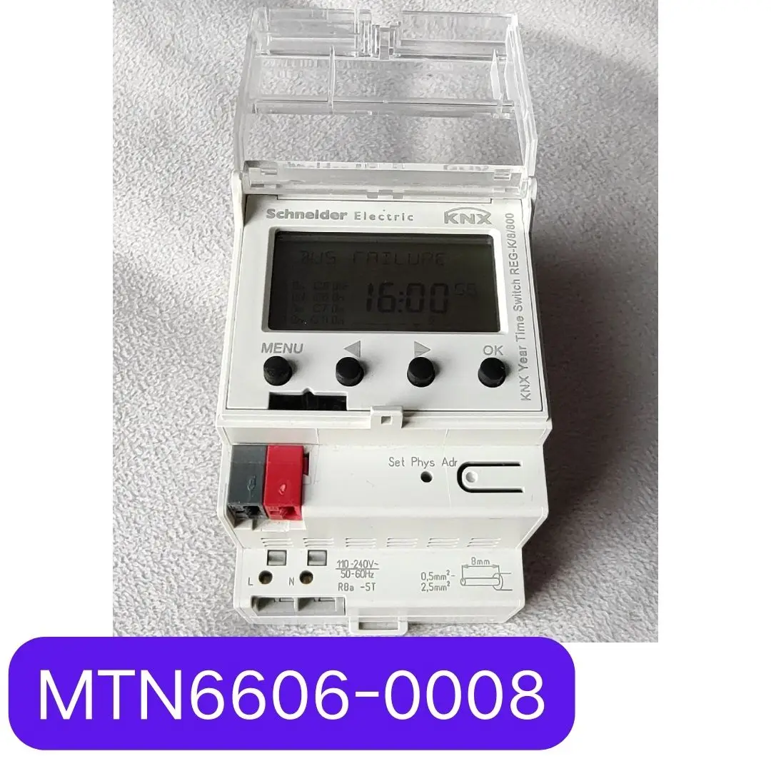 

Used MTN6606-0008 year timer+weekly timer, 8-channel, KNX/EIB system Test OK Fast Shipping