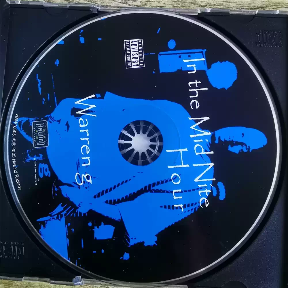 CD in het Mid-Nite Hour Warren G Release Datum: 11 oktober 2005, platenlabel: Hawi No Records