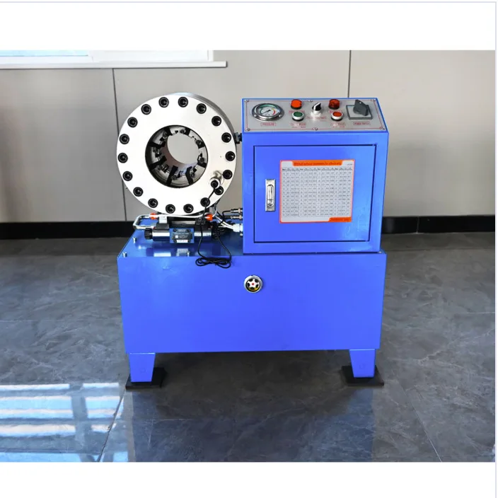 Global Best Seller Light Duty 1/4 To 2 Inch Hydraulic Hose Crimping Machine Quick And Easy To Use In Car Repair Workshops