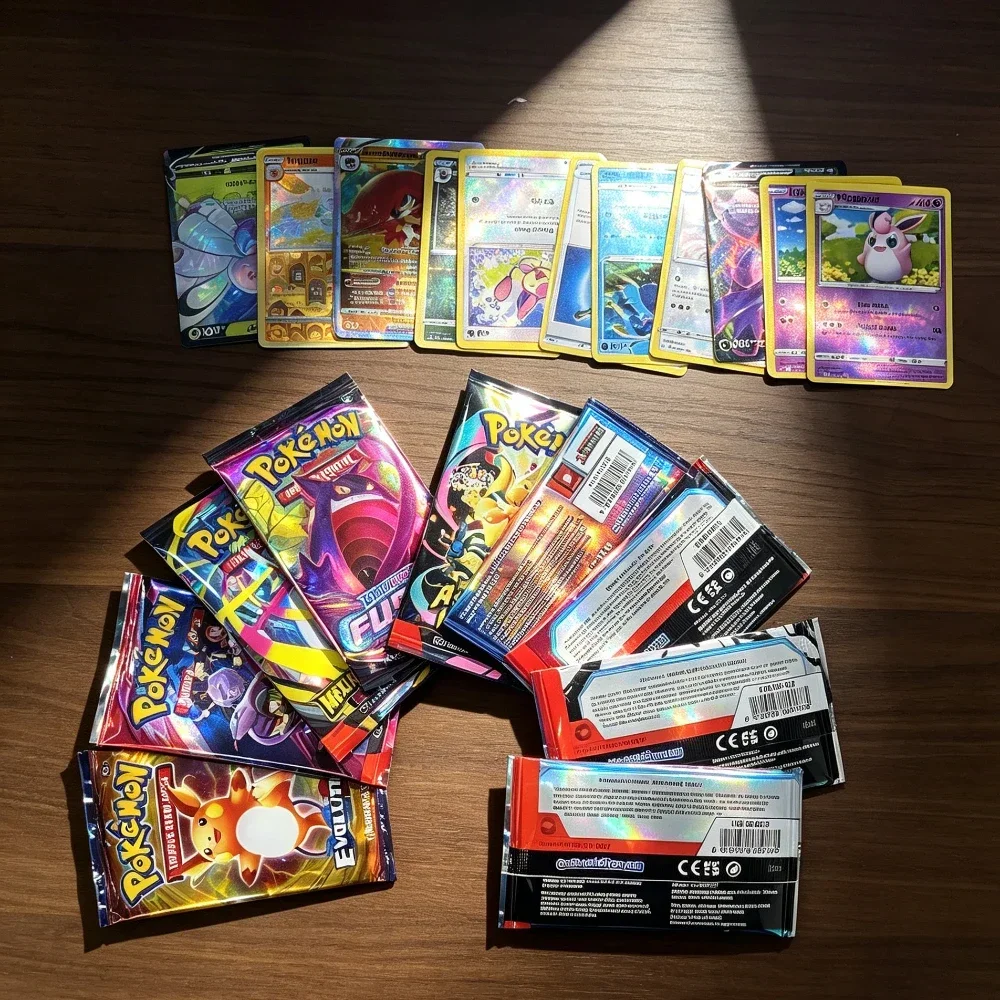 130Pcs Card Scarlet & Violet Prismatic Evolutions English TCG Booster Battle Carte Trading Collection Cards Game Card Gift