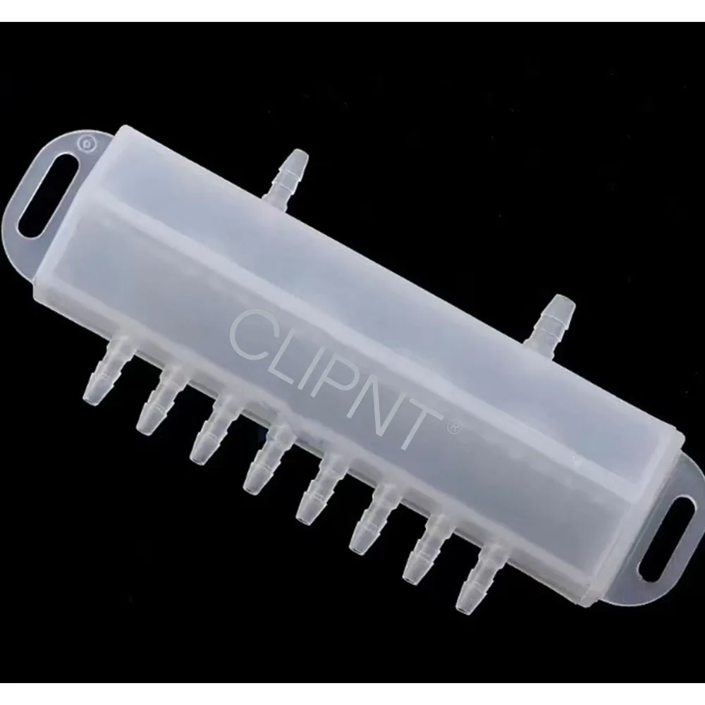 CLIPNT New Ink Circulation Splitter Diverter Filter Buffer Bottle for Eco Solvent DTF DTG UV Printer XP600/4720 I3200 Printhead
