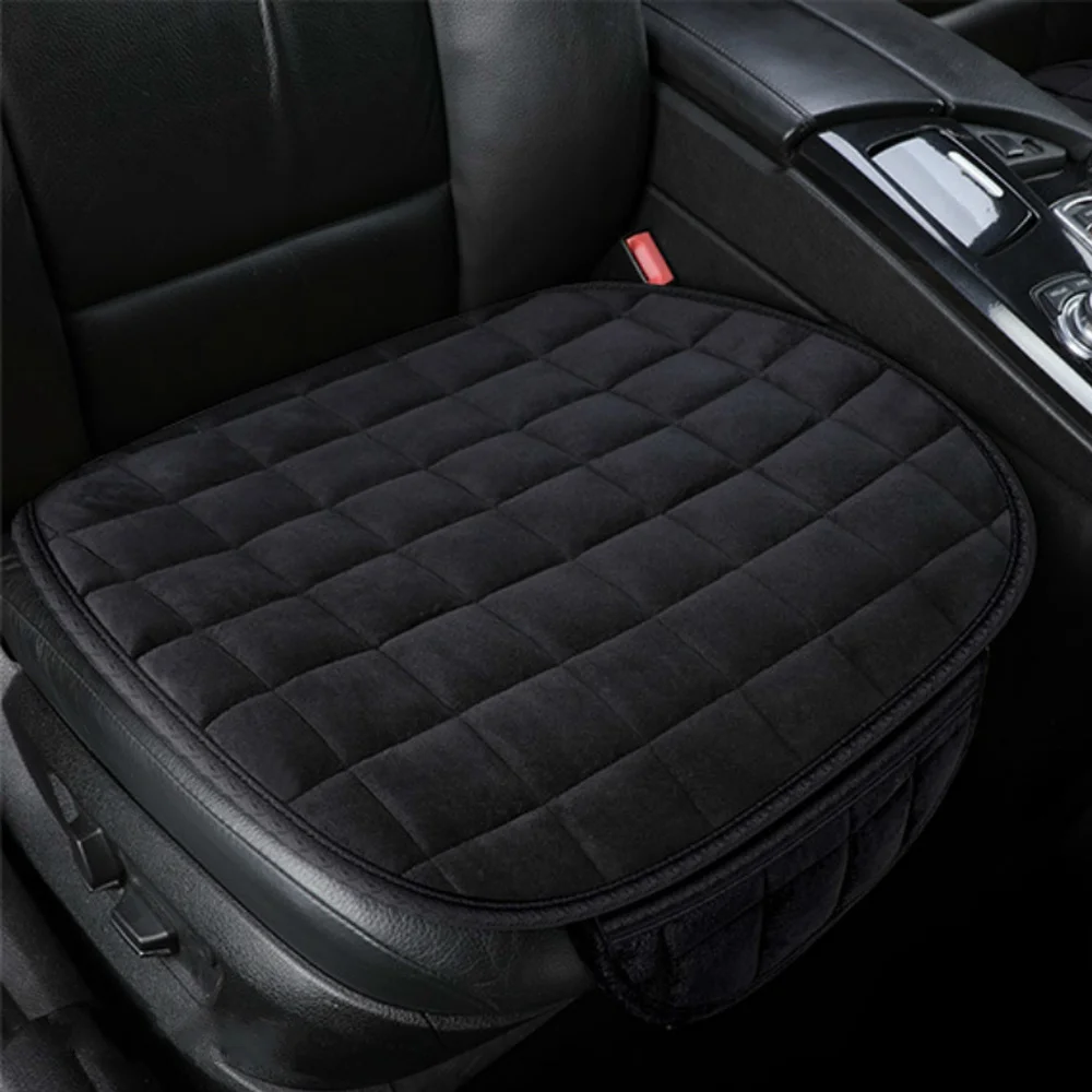 Universele Winter Warm Autostoelhoes Kussen Antislip Voorstoel Zetel Ademend Pad Autostoelbeschermer Stoelhoezen voor auto's