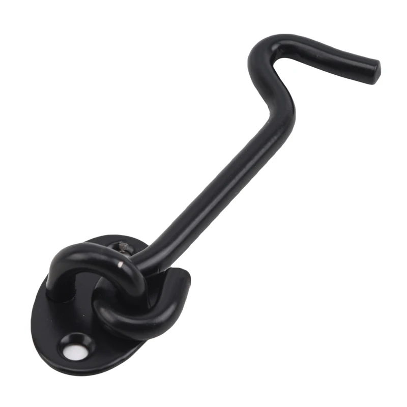 Solid Vintage Door And Window Hook Black Stainless Steel Cabinet Door And Window Buckle Household Simple Door And Window Hook