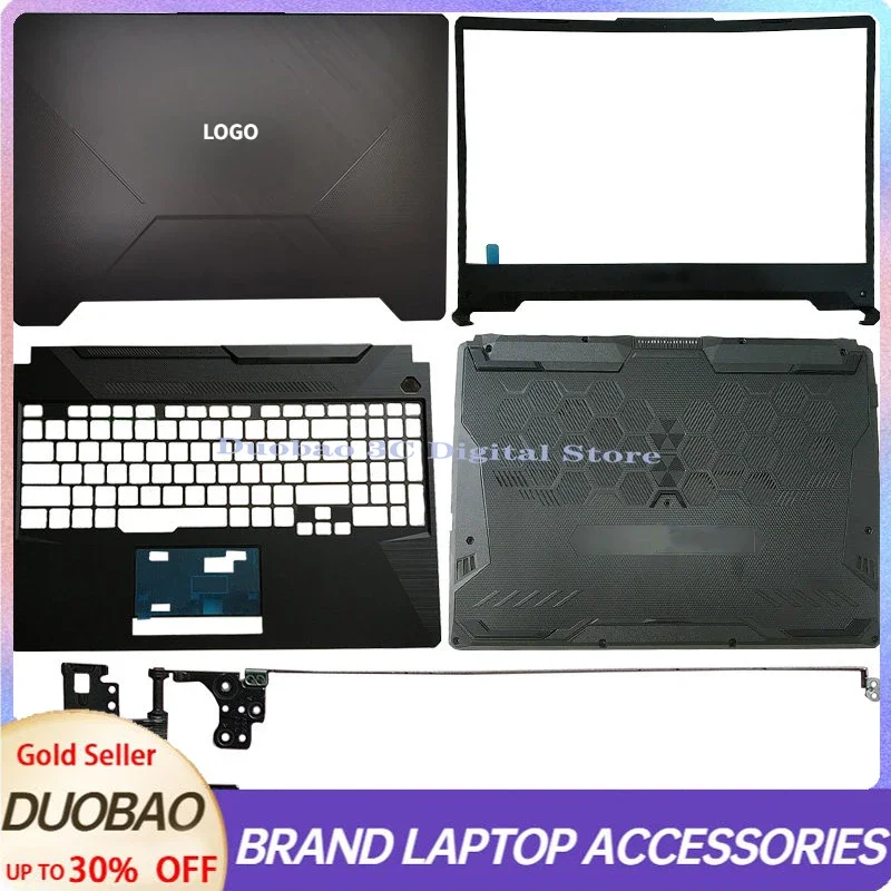 

For ASUS FA506IU FA506 FX506 Laptop LCD Back Cover/Front Bezel/Hinges/Palmrest/Bottom Case Replace Cover computer case