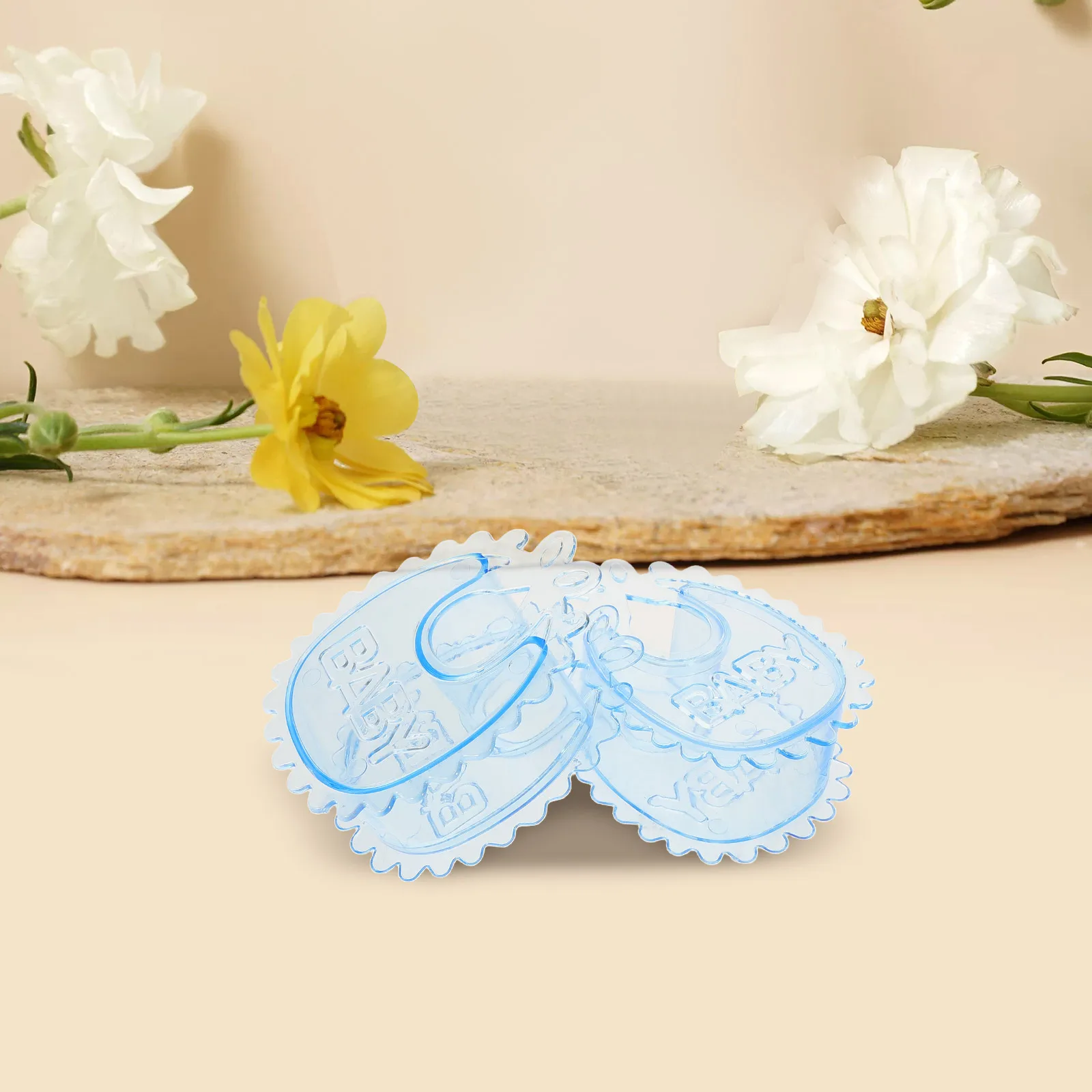 

10pcs Candy Boxes Transparent Baby Shower Party Sweets Treat Containers Commemorative Wedding Favor Small Storage Newborn