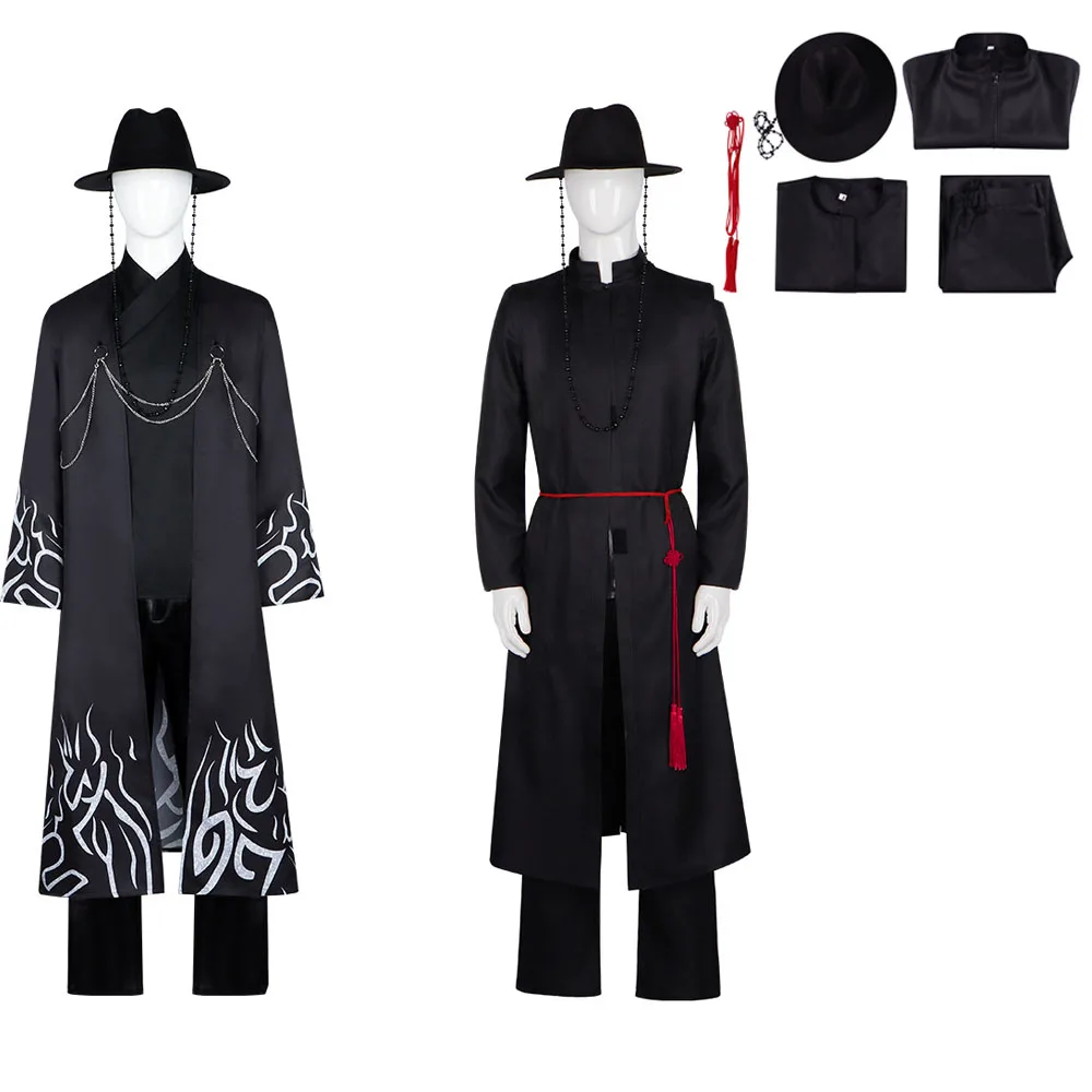 

Anime Movie Boys Role Play Props Party Cosplay Set for K-POP: Demon Hunters Boys Jinu Halloween Party Cosplay Costume Outfit