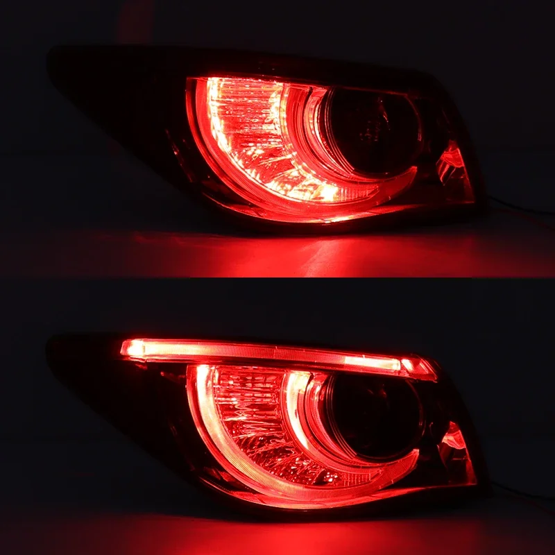 Car Accessories For Infiniti Q50 2014 2015 2016 2017 Tail Light Rear Brake Lamp Turn Signal Inside Outside Taillight Assembly