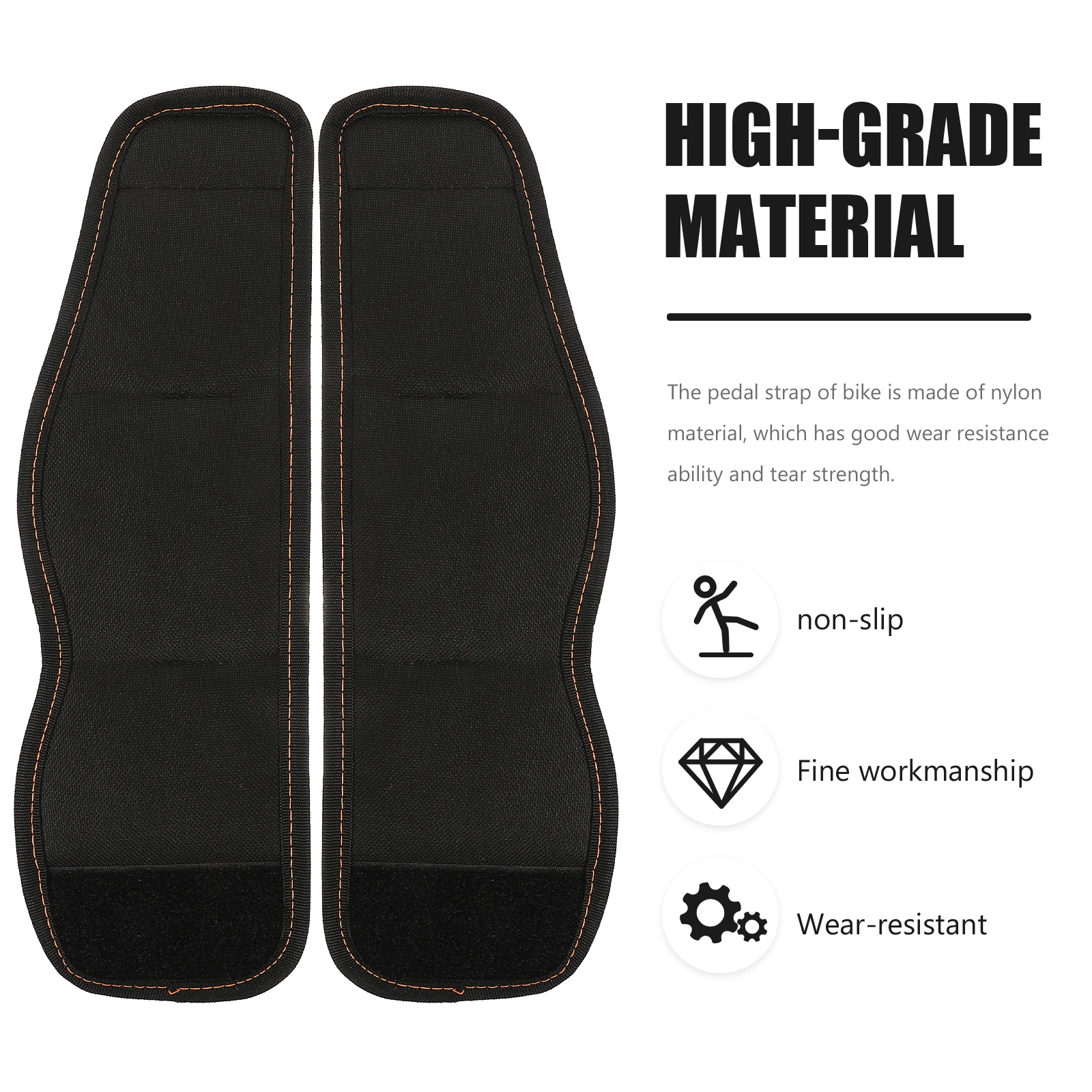 

Bike Pedal Straps Sticky Strap Pedal Protector Durable Nylon Wear Resistance Tear Strength Mountain Bike Supplies