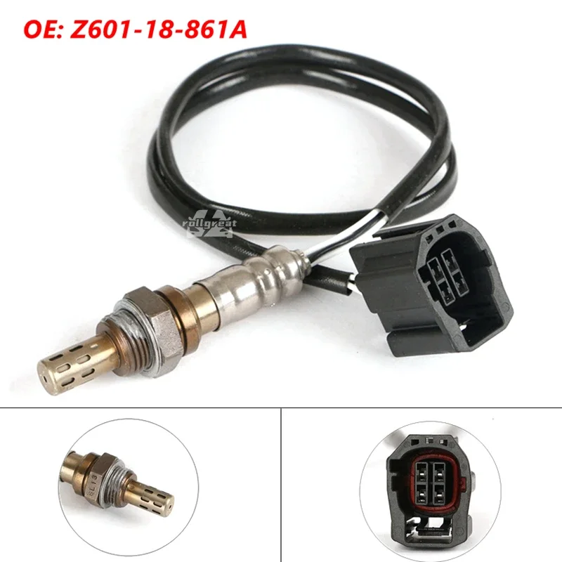 Z601-18-861A Z602-18-861 Front & Rear Oxygen Sensor O2 Probe Sensor For Mazda 3 BK 1.4L 1.6L 2.0L 2.3L 2004-2009