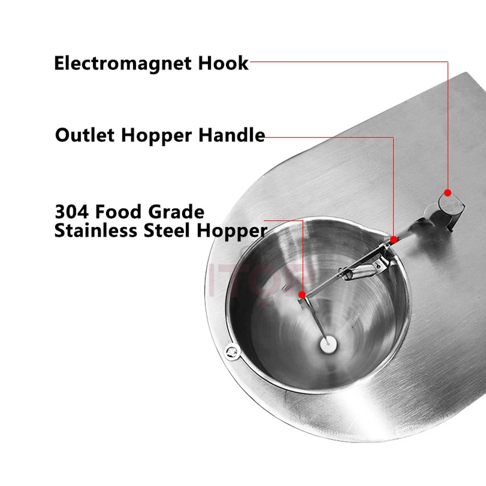 Automatic Popping Boba Making Machine Adjustable Production Speed and Boba Diameter 304 Food Grade Stainless Steel Hopper