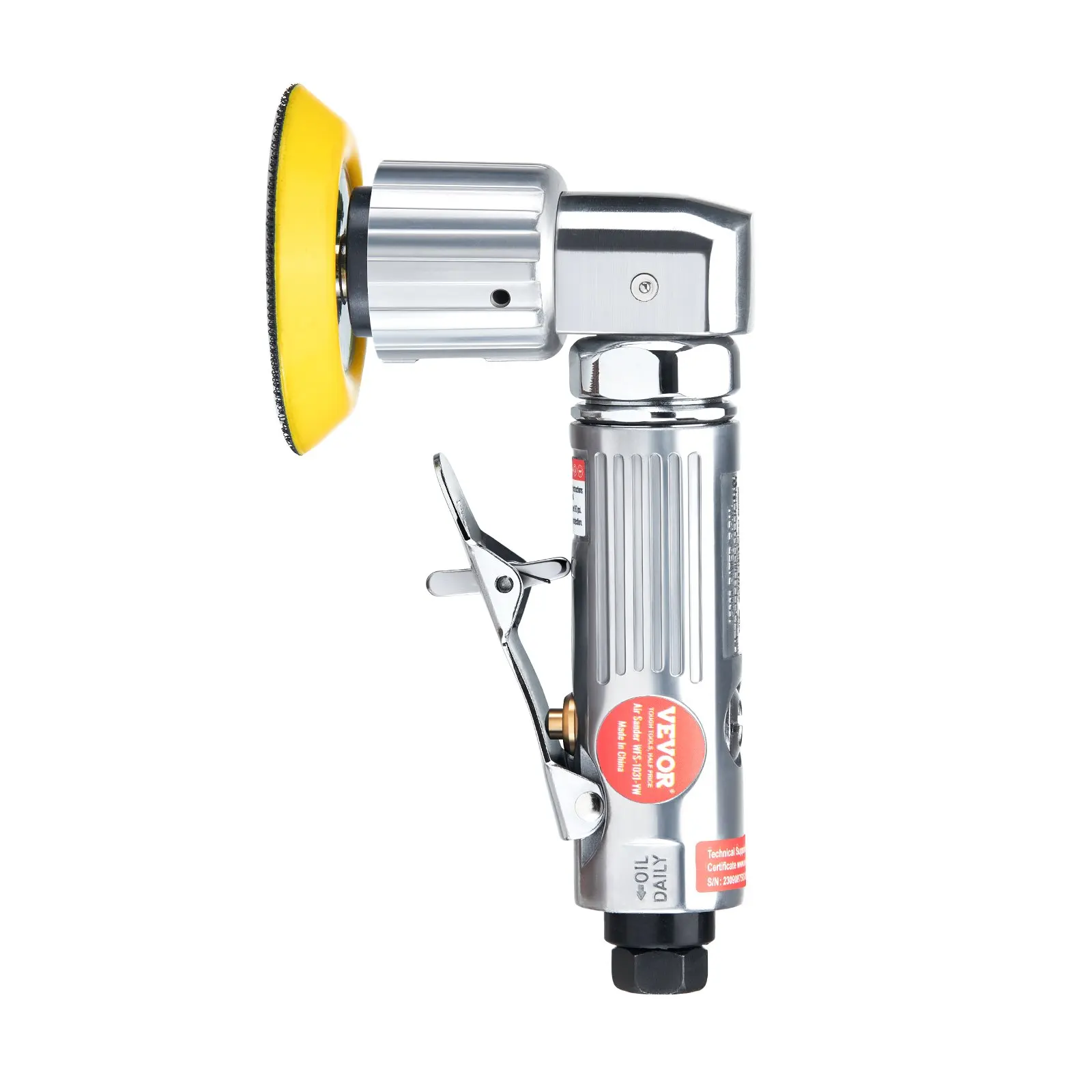 

58PCS Air Powered Sander Kit With Sandpapers, Wool Pad, Wavy Sponges