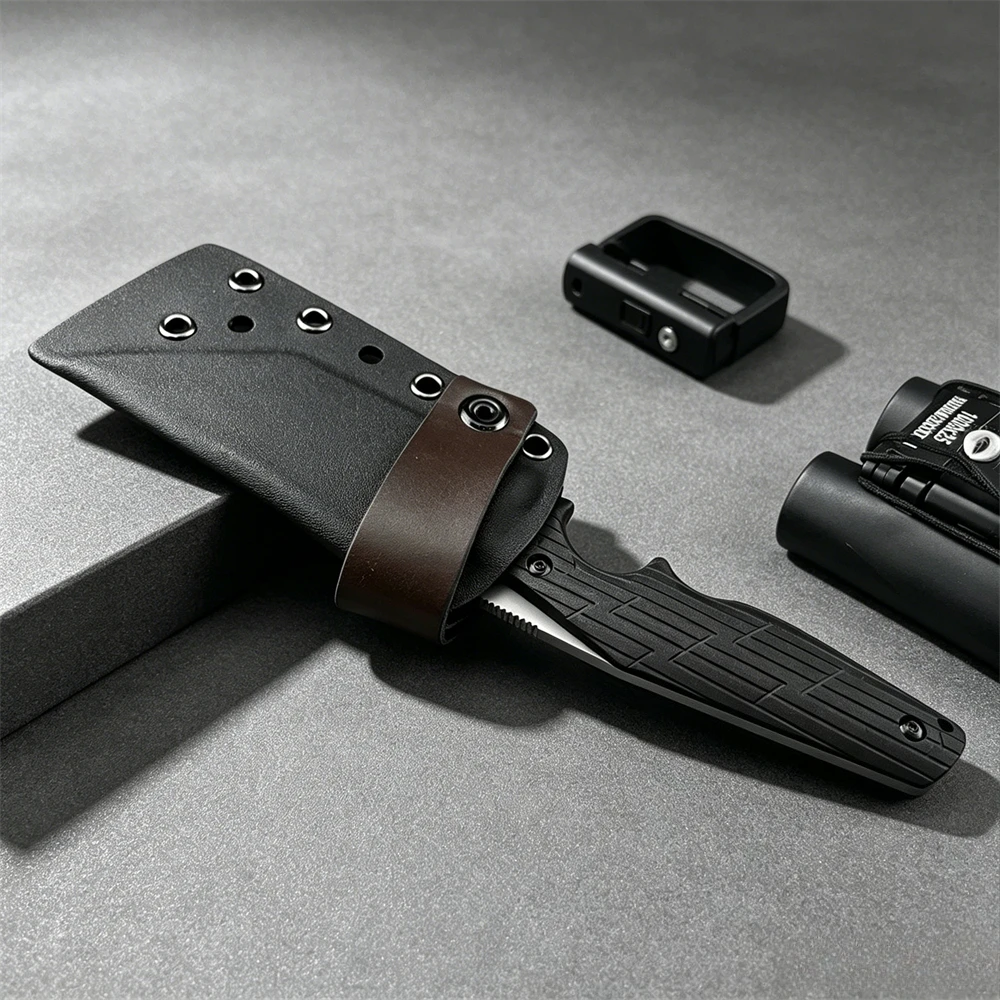 7Cr13MoV Fixed Blade Survival  - đánh giá và giá Edc Fixed Blade Deep Carry