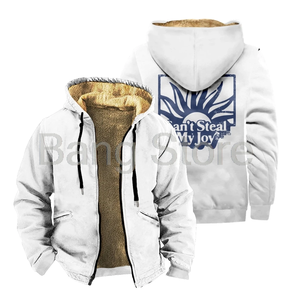 

Josiah Queen Can't Steal My Joy куртка на молнии для женщин и мужчин с длинным рукавом утепленная зимняя парка уличная одежда пальто