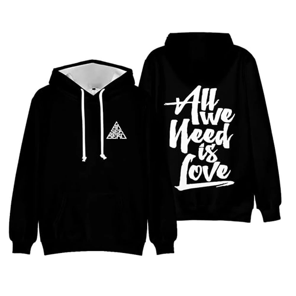 Canserbero hoodie Vida pria/wanita, pakaian pullover Hip Hop kasual modis bertudung Album Merch BERO Logo