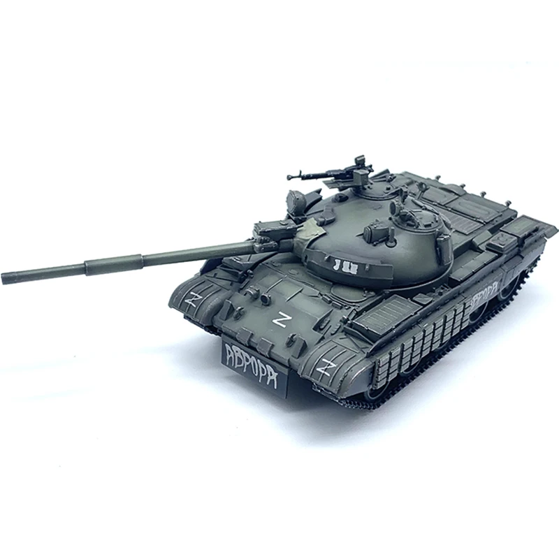 ARTISAN 1:72 Scale Plastics T-62 Toys Tank Chariot Model Militarized Combat Track Type Classic Nostalgia Adult Souvenir Display