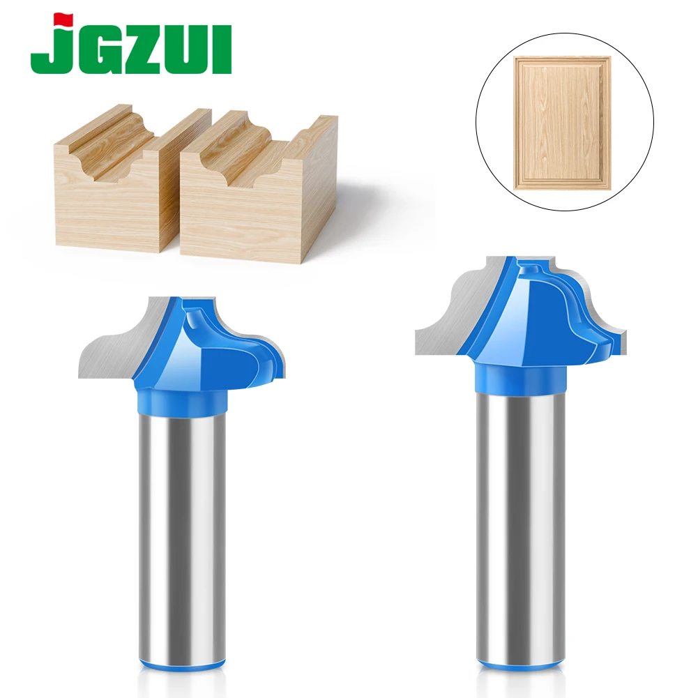 1pc 12mm 1/2 "Schaft Doppel S-typ Linie Router Bit Schrank Tür Panel Form Linie router Bit Trimmen Maschine Fräsen Router Bit