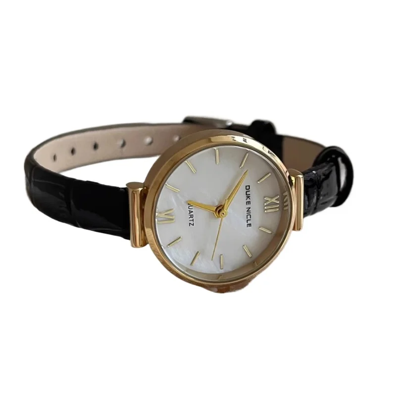 2025 waterproof quartz watch birthday gift retro classic trend women's watch elegant and simple