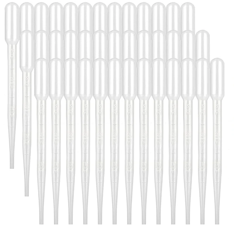 10PCS 0.2ml-10ml Plastic Transfer Pipettes Eye Dropper Óleos Essenciais Descartáveis Maquiagem Ferramenta Pipettes Dropper Science and Labs