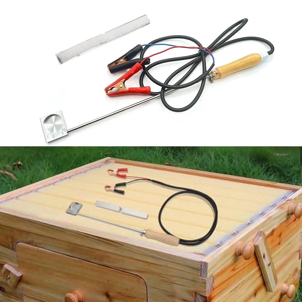 Oxalic Acid Heat Vaporizer For Varroa Mite Control Beehive Fumigation Device Stainless Steel Evaporator Bee Keeping Equipment