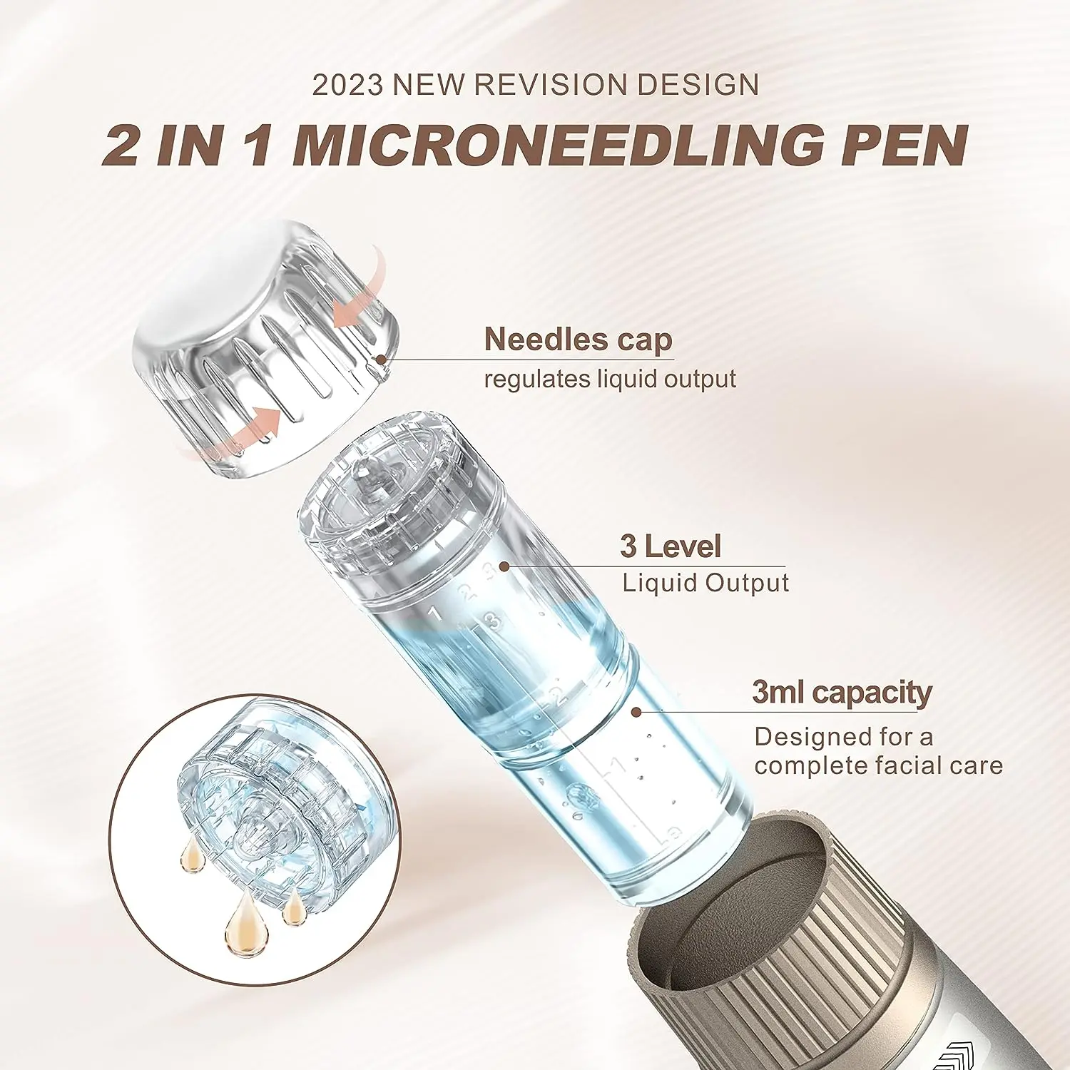 Original Wireless Dr.pen Hydra Pen H3 Professional Microneedling Pen Skin Care Beauty Device With 30pcs Needle Cartridges