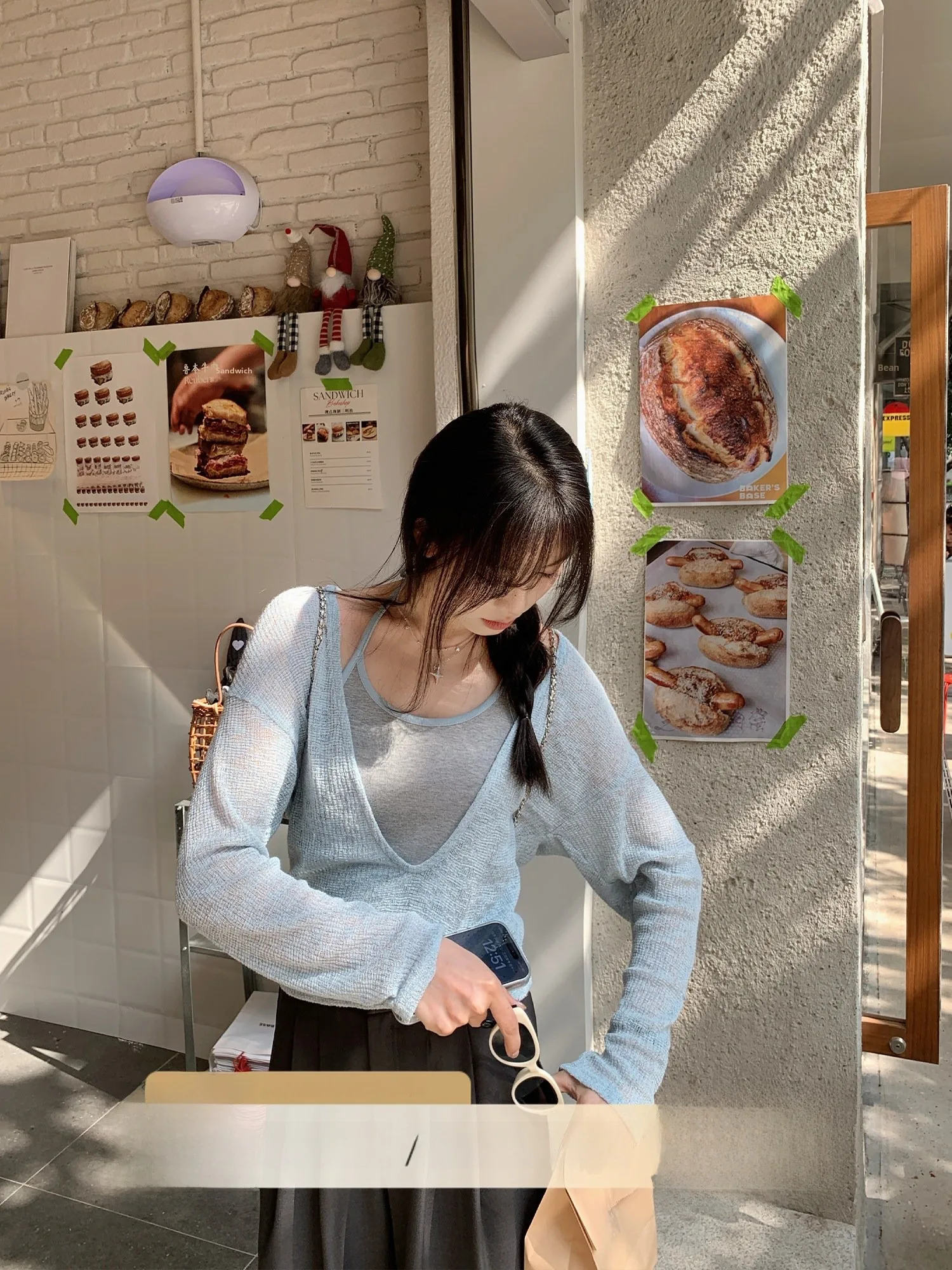 

Новая весенняя женская вязаная кофта с длинным рукавом из мягкой полиэстеровой смеси, повседневная, свободного кроя, укороченная, модная, цветная