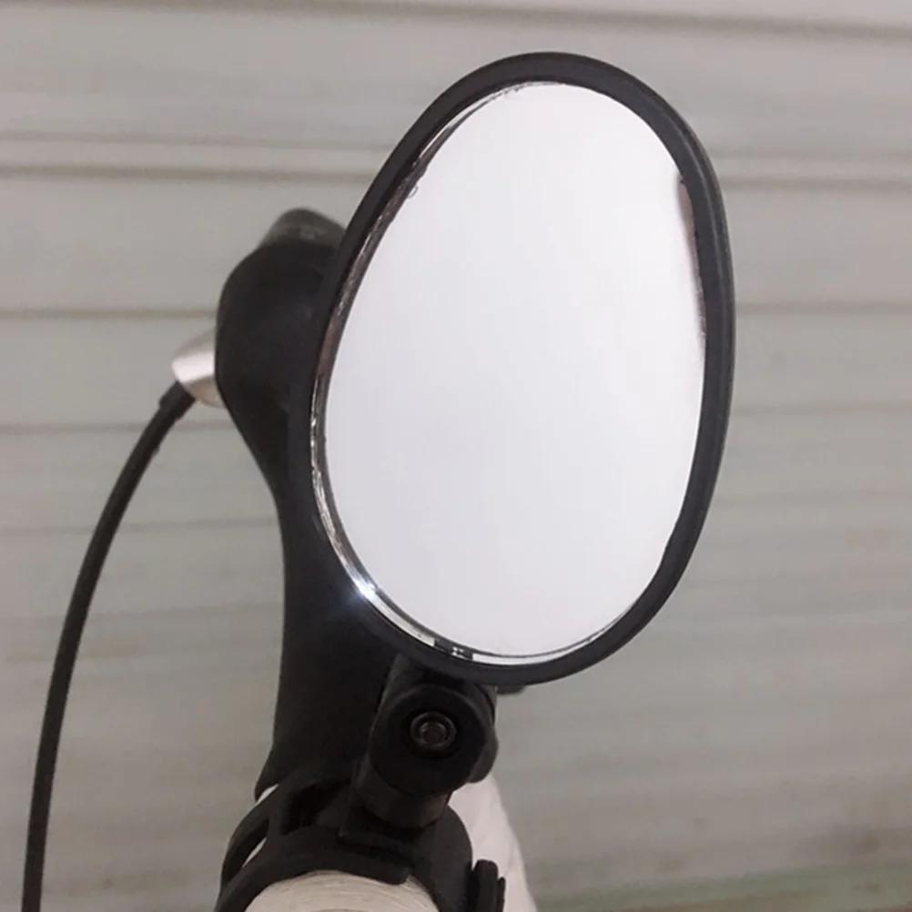 

BESPORTBLE 1 Pair Adjustable Bike Mirror Reflective Handlebar Rear View Rotatable Lens for Motorcycle Cycling Riding