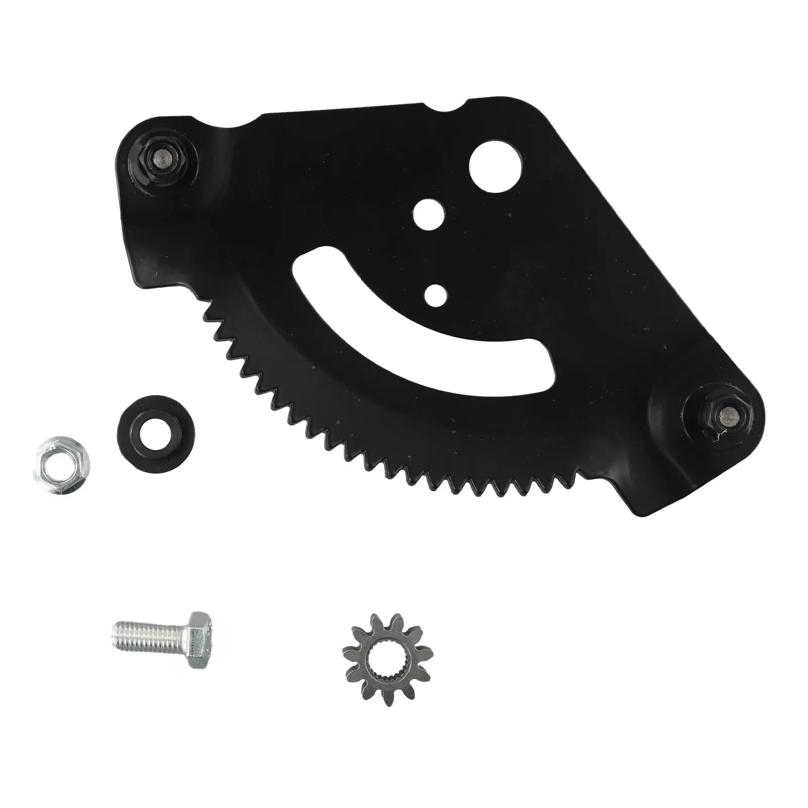 Stable Steering Sector Plate Pinion Gear for 717 1550F 7171550 Secure and Balanced Steering Metal Material Black Finish