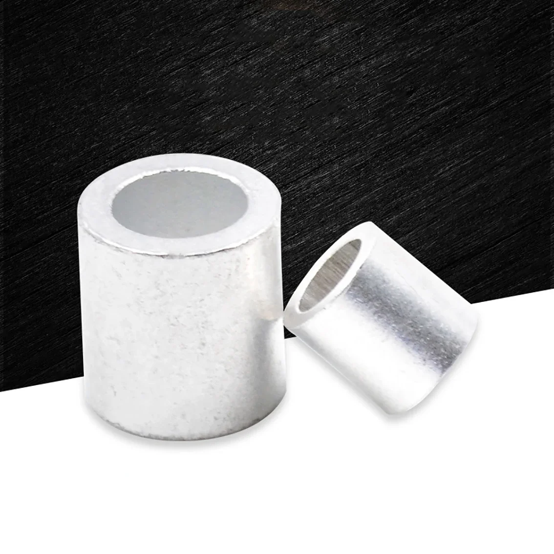 2-20 шт. M1-M8 круглый алюминиевый корпус, кабельные обжимы, рукава, наконечник с одним отверстием, обжимная петля, зажим для стального троса, защитный рукав