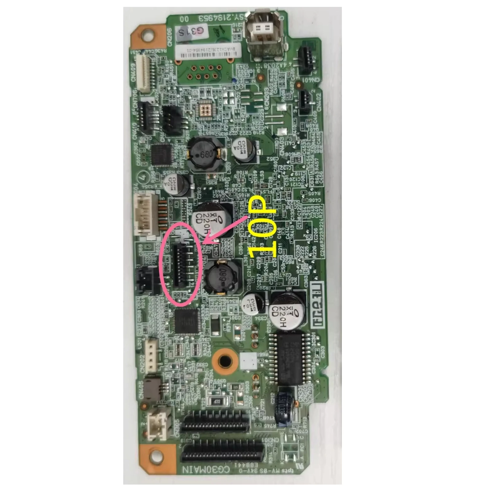 10pin Main Board Motherboard Fits For EPSON EcoTank L5290 Printer Parts L 5290