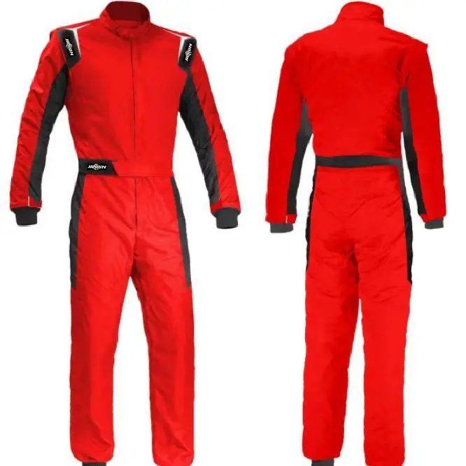 New Summer Ice Silk Kart Off-Road Vehicle UTV Rally Drift Men and Women Couple One-Piece Racing Suit Karting Suit