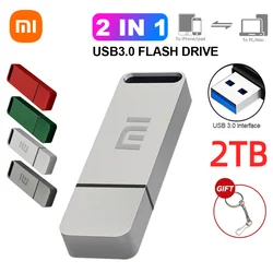 Флэш-накопитель Xiaomi USB 3,0, высокоскоростной Флэш-накопитель, Флэшка Usb 3,0 на 1 ТБ, флэш-накопитель на 512 ГБ, металлическая флэш-память, Usb флэш-диск