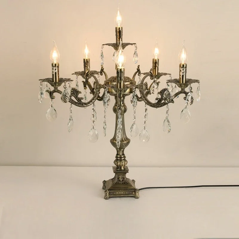 

SANDYHA Elegant Crystal Pendant Lights for Restaurant Chandelier Living Room and Bedroom Indoor Lighting Modern LED Decor