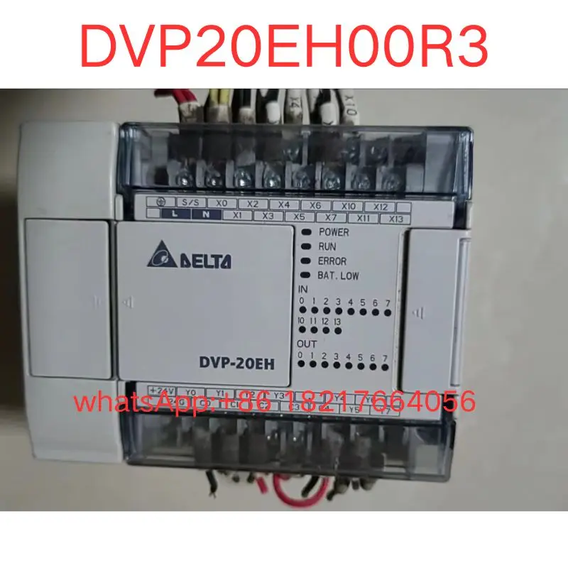 Second-hand  DVP20EH00R3 Delta PLC Module  fast   shipping