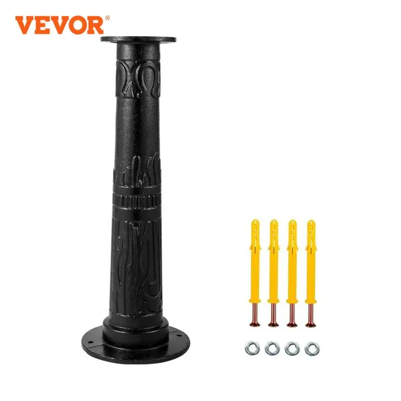 VEVOR Antique Hand Water Pump Stand Pitcher Pump Stand For Yard Garden Vintage Style Cast Iron Well Ornament Feature Decoration