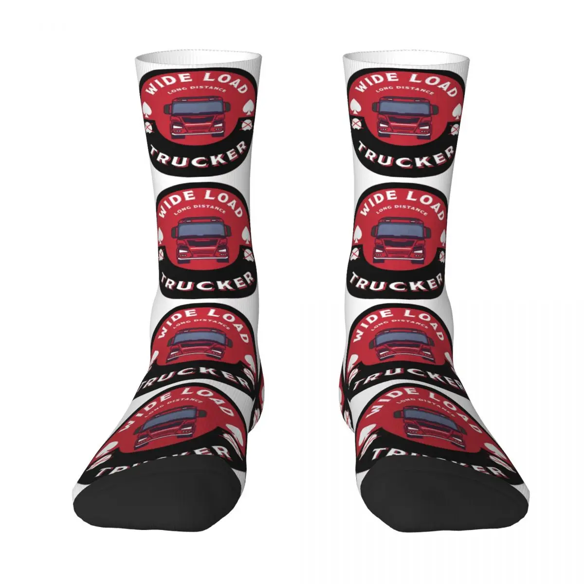

Truck Driver Socks Harajuku Sweat Absorbing Stockings All Season Long Socks Accessories for Unisex Birthday Present