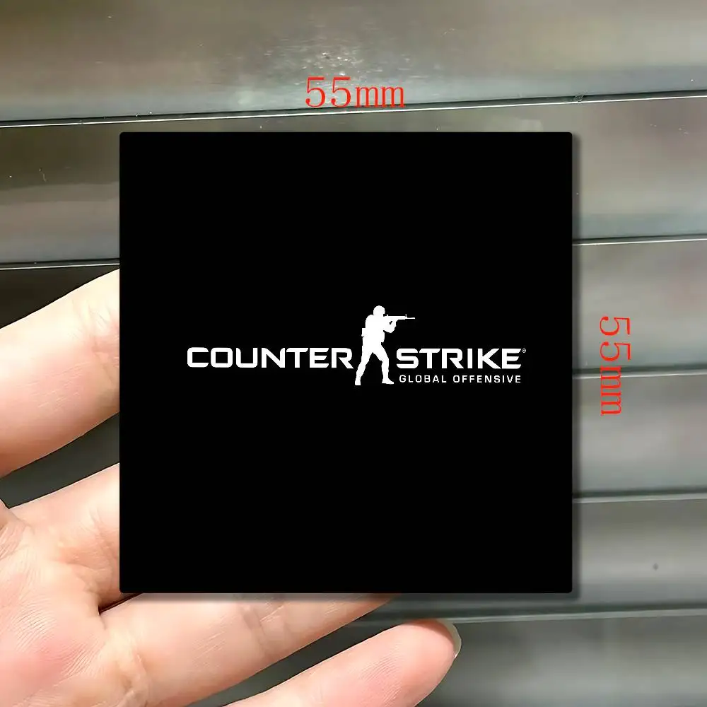 C-Counter-S-Strike CS 2 شعار شخصية صور مغناطيس الثلاجة جولة المغناطيسي الثلاجة الديكور هدايا تذكارية الزفاف